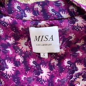 Misa mid length dress -purple